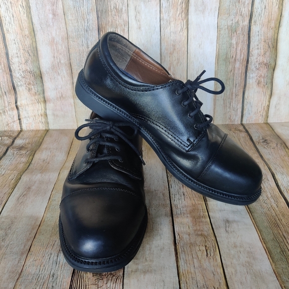 DOCKERS GORDON CAP TOE OXFORD DRESS SHOES SZ 14W - Picture 2 of 8